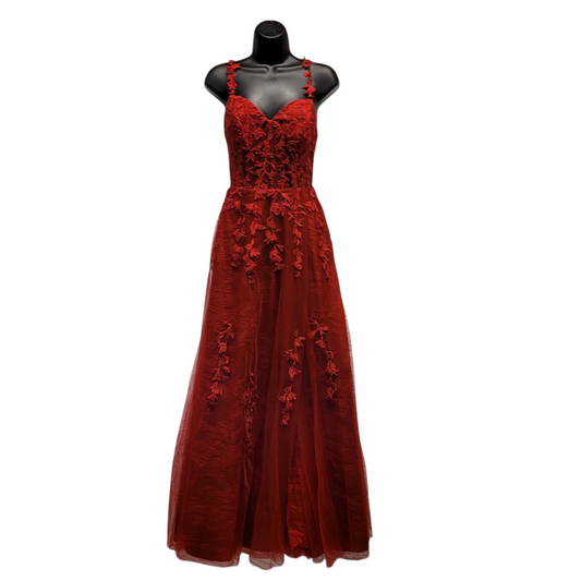 Red Apple Bridesmaid Dress