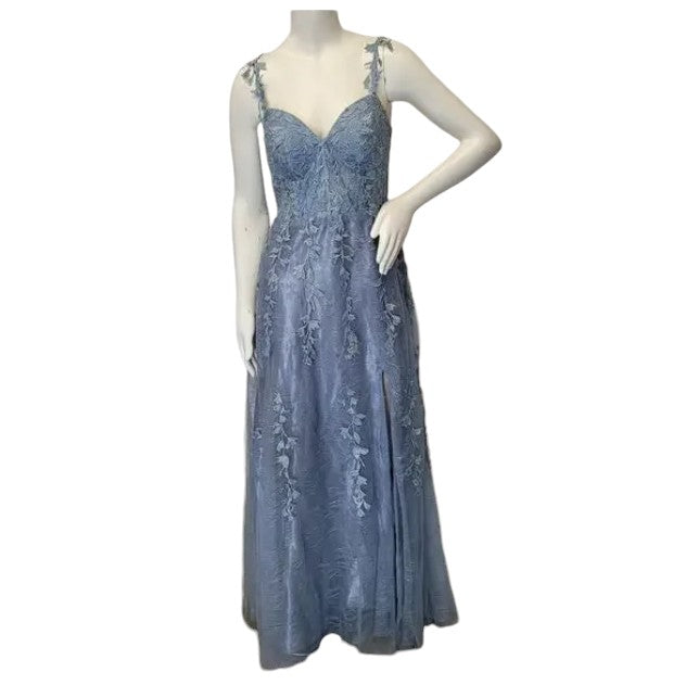 Sky Blue Bridesmaid Dress