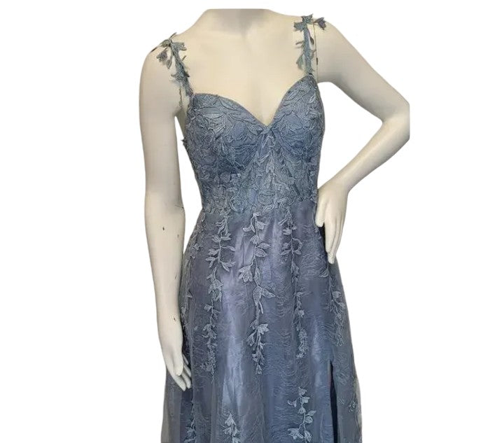 Sky Blue Bridesmaid Dress