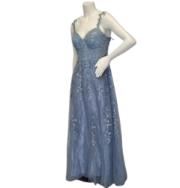 Sky Blue Bridesmaid Dress